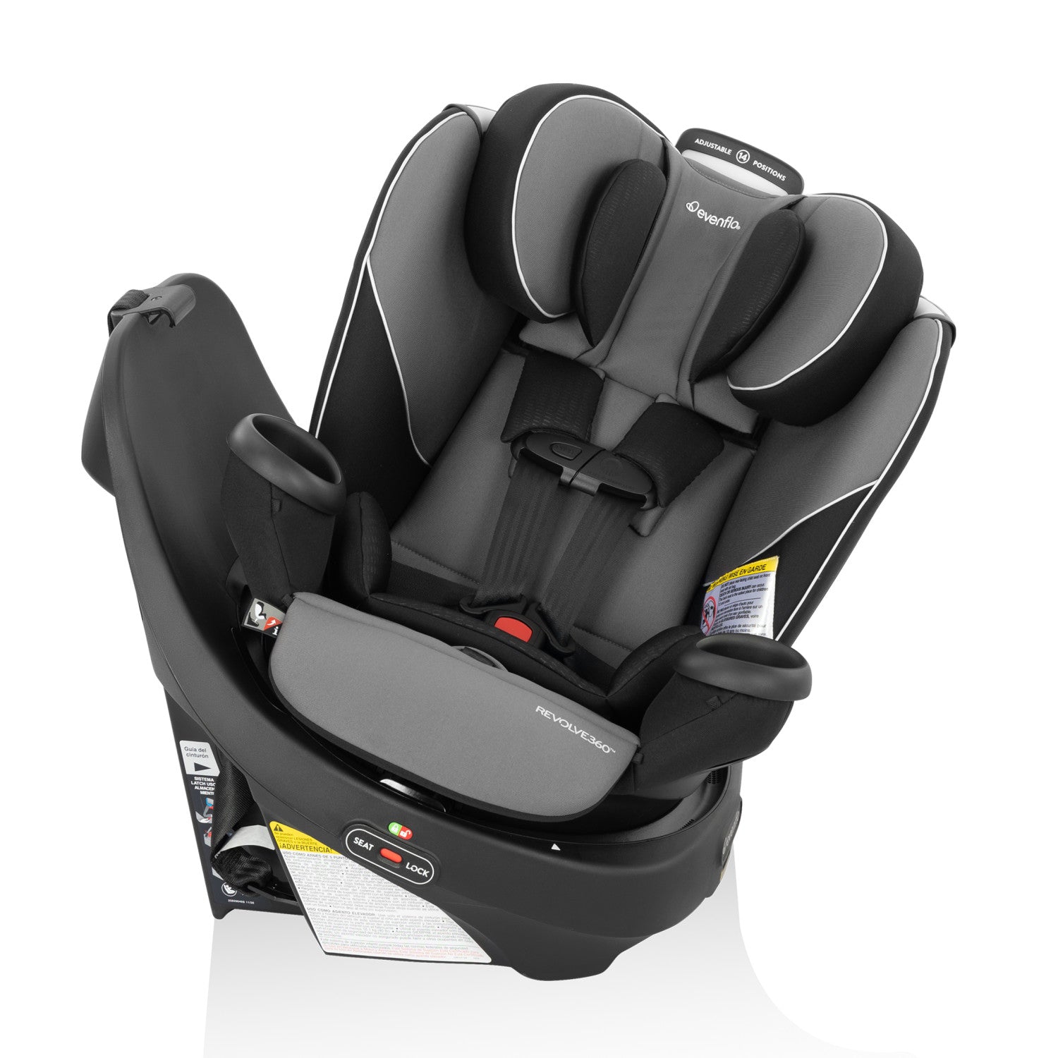 Revolve360 Rotational All-In-One Car Seat side rotate