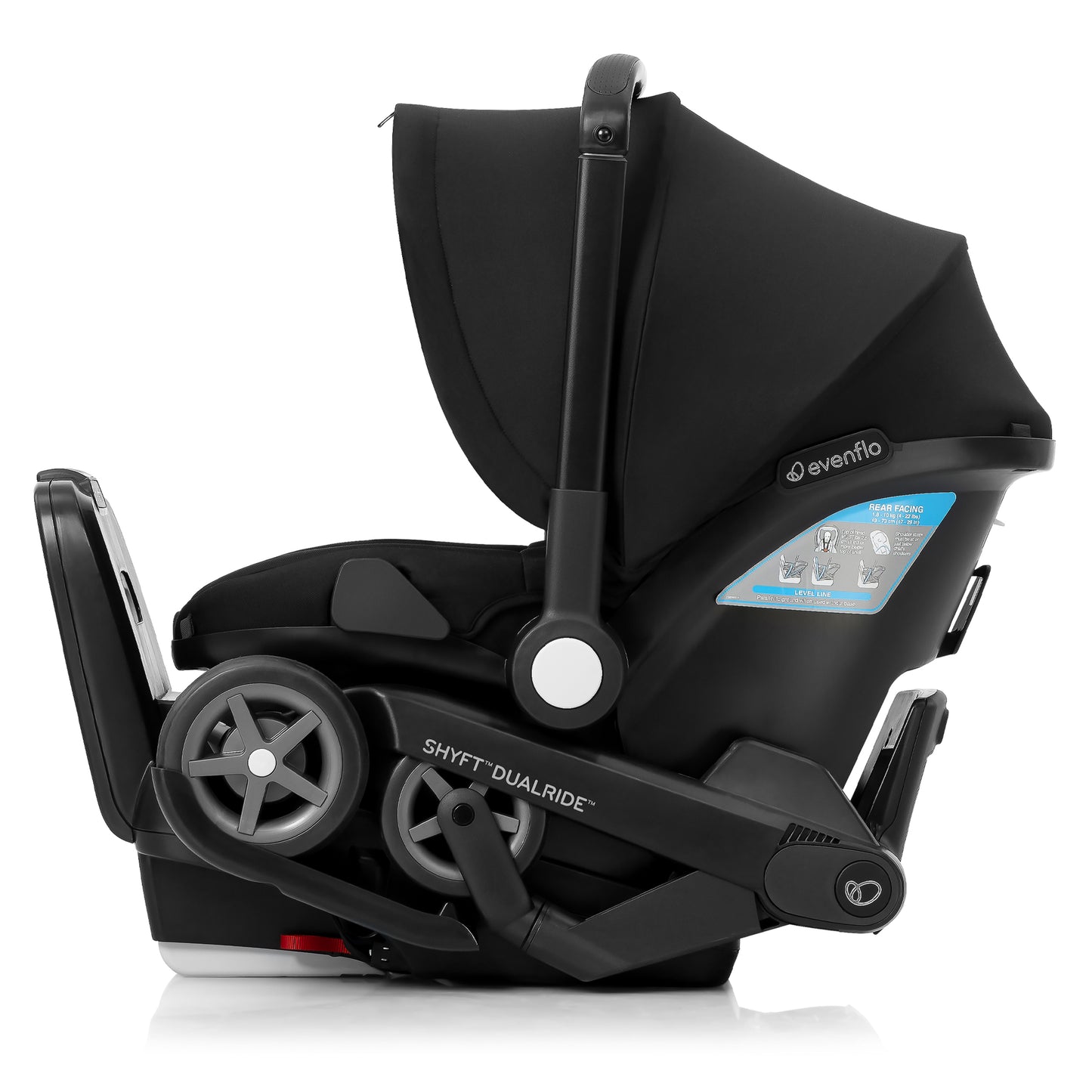 Shyft DualRide Infant Car Seat and Stroller Combo 3