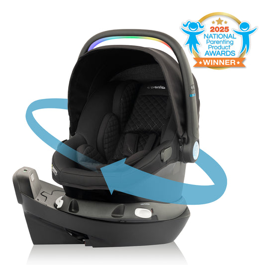 Evenflo Revolve180 LiteMax NXT Rotating Infant Car Seat with SensorySoothe