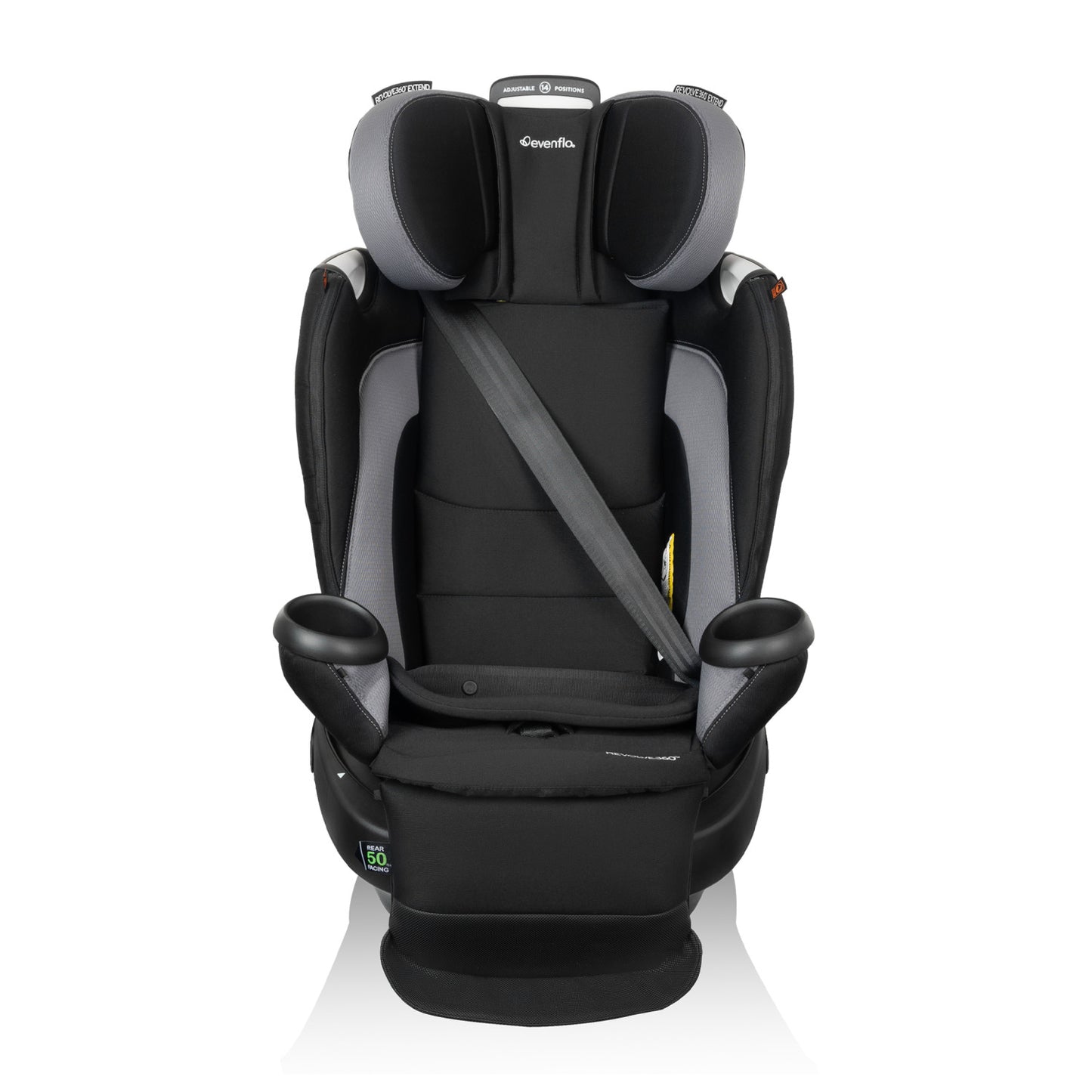 Revolve360 Extend Rotational All-in-One Convertible Car Seat with Quick Clean Cover front