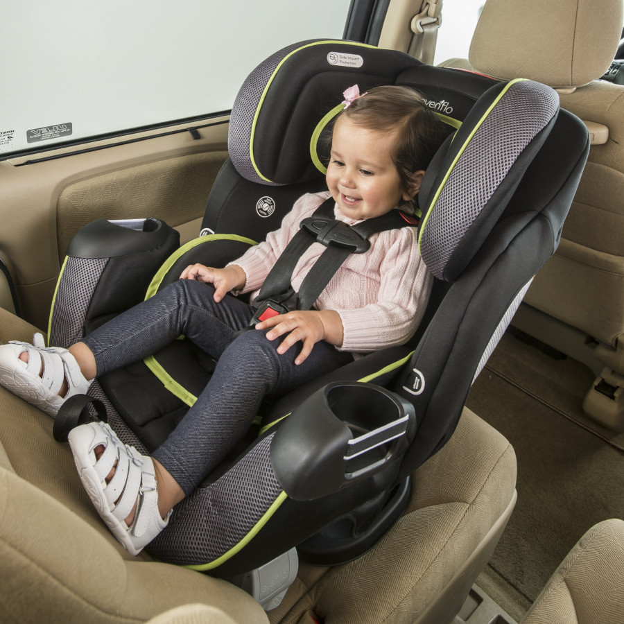 Symphony DLX All-In-One Convertible Car Seat with Easy Click Install