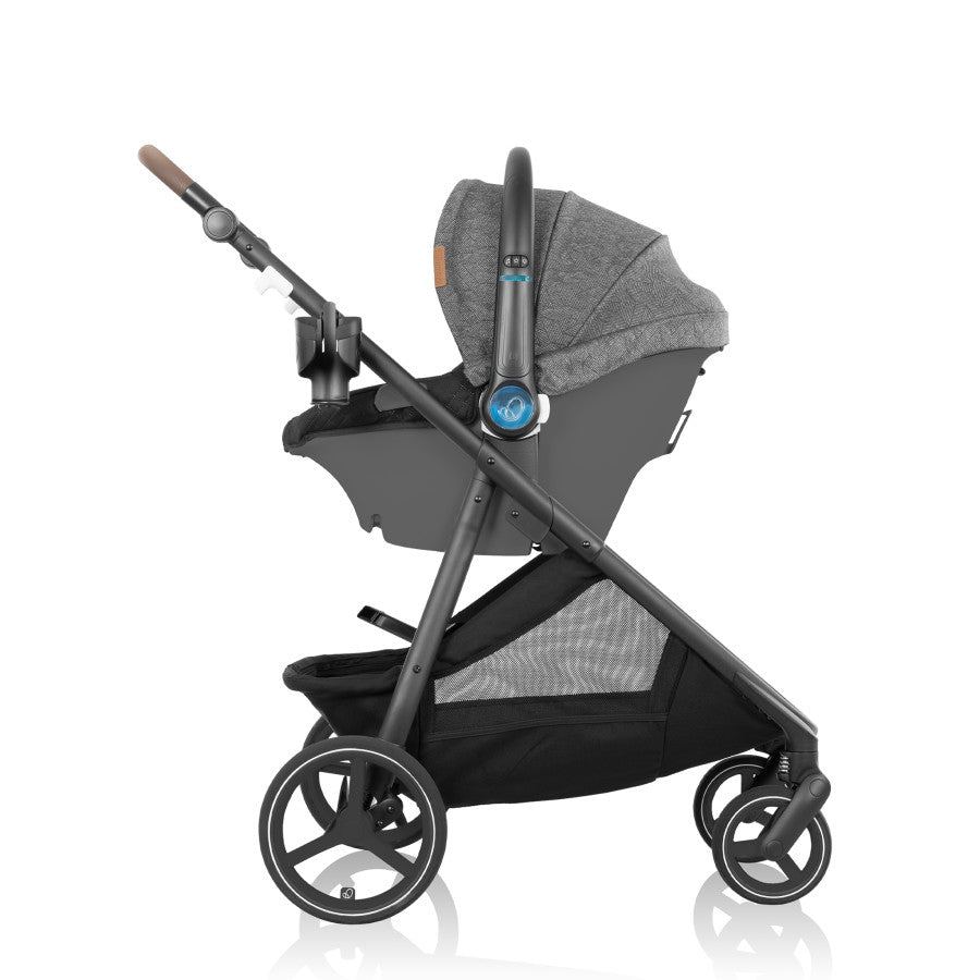 Shyft Intuiti+ Travel System featuring Revolve180 LiteMax NXT with SensorySoothe 8