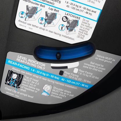 Gold Revolve360 Extend All-in-One Rotating Car Seat with Green & Gentle Fabric